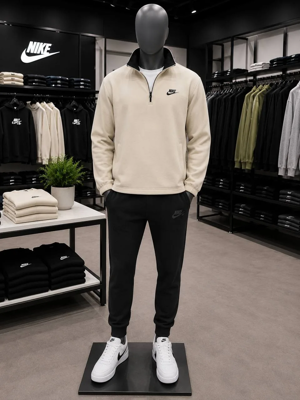 Костюм Nike в лаконичном спортивном стиле — фото 4