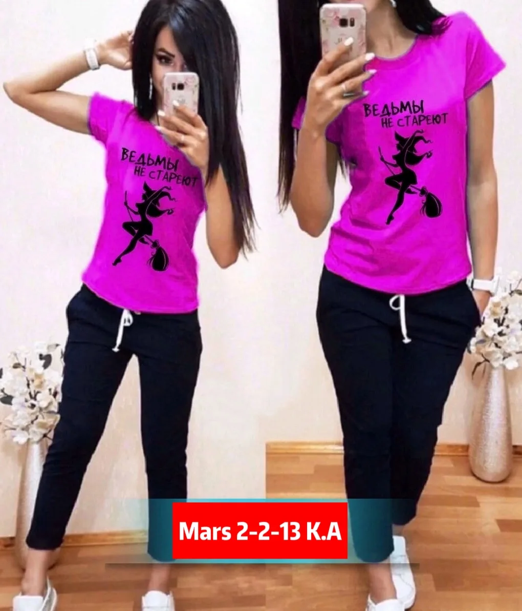 Костюм двойка из натурального хлопка — фото 4