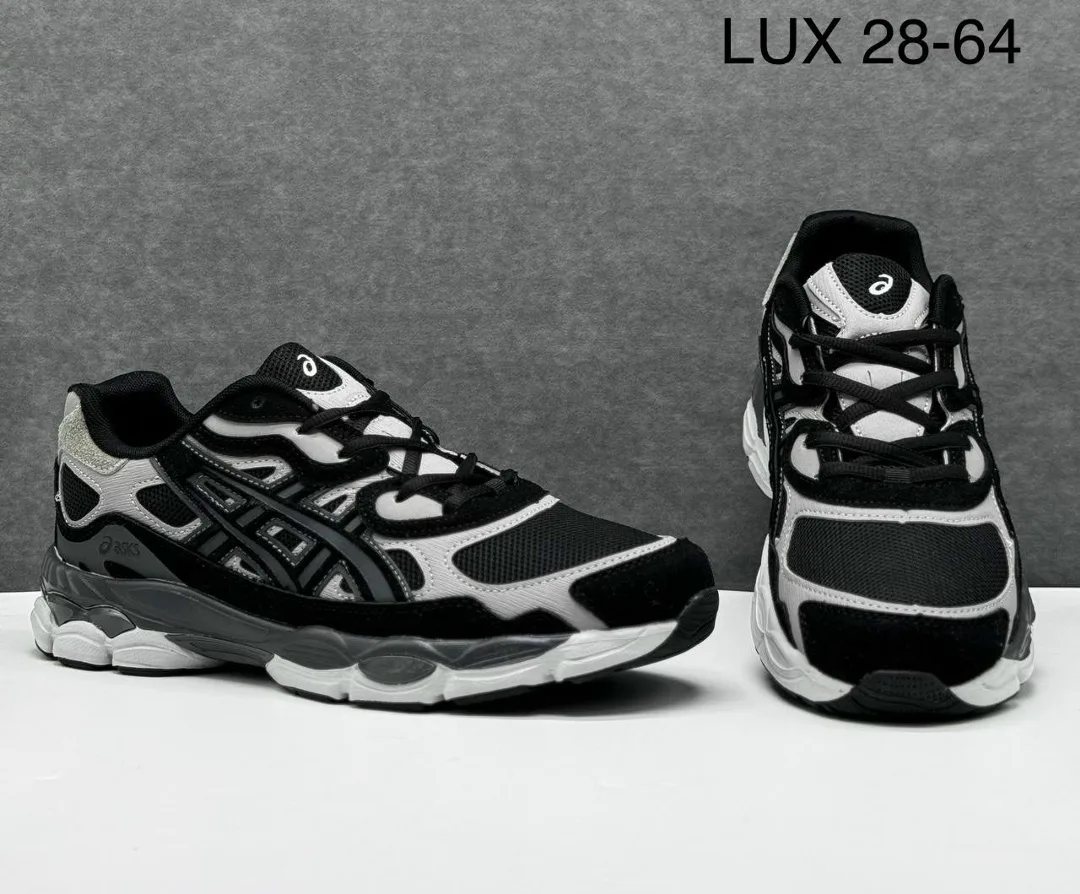 Мужские кроссовки ASICS натуральная замша — фото 2