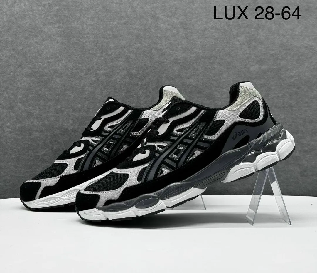 Мужские кроссовки ASICS натуральная замша — фото 3