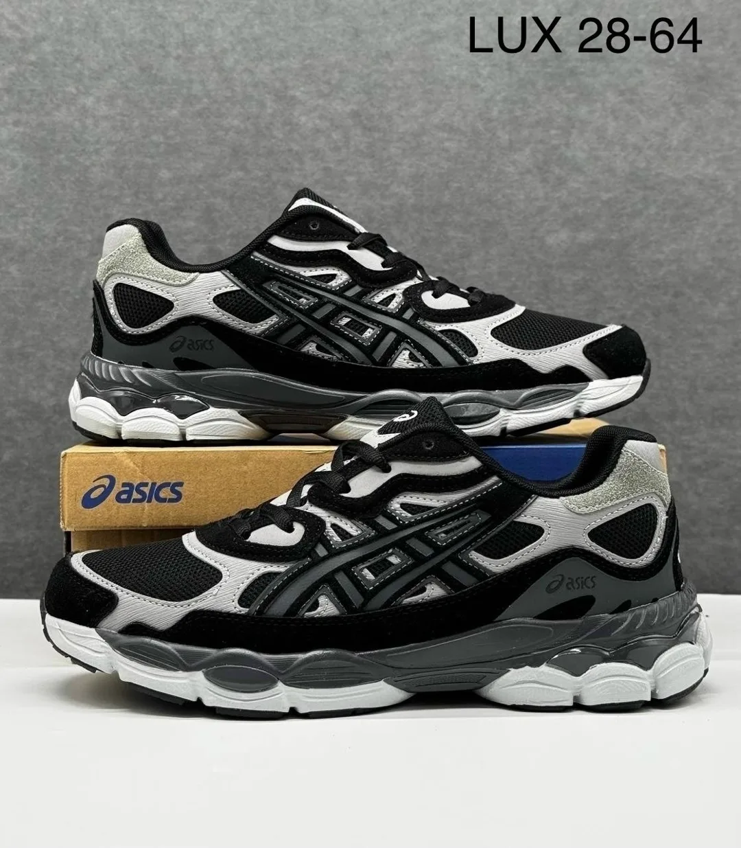 Мужские кроссовки ASICS натуральная замша — фото 4