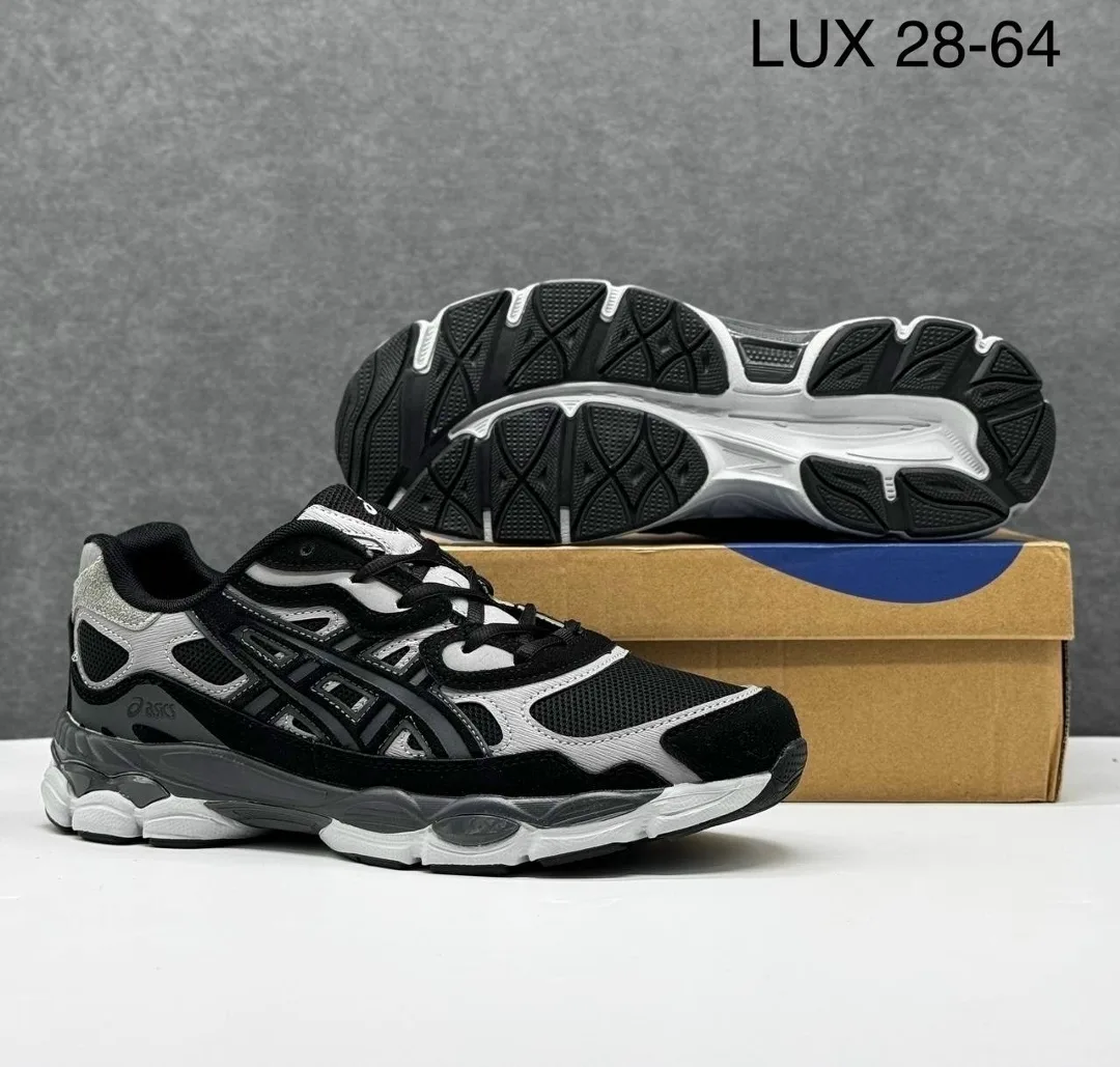 Мужские кроссовки ASICS натуральная замша — фото 5