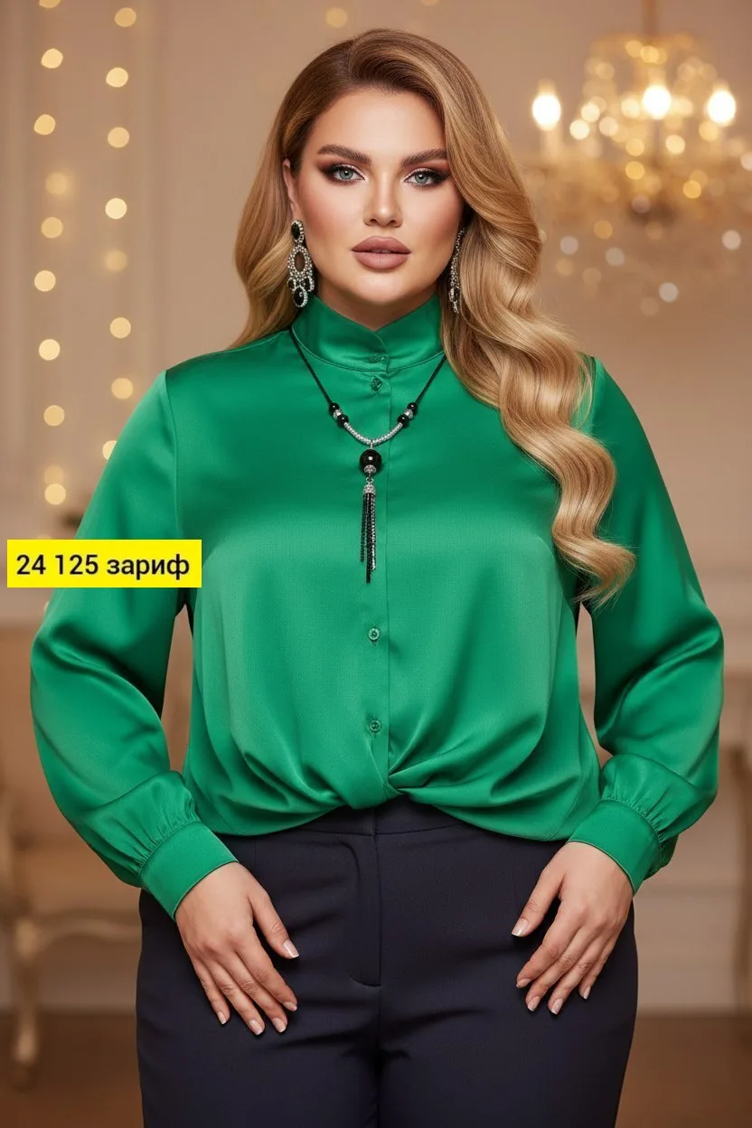 Рубашка из ткани лайт — фото 1