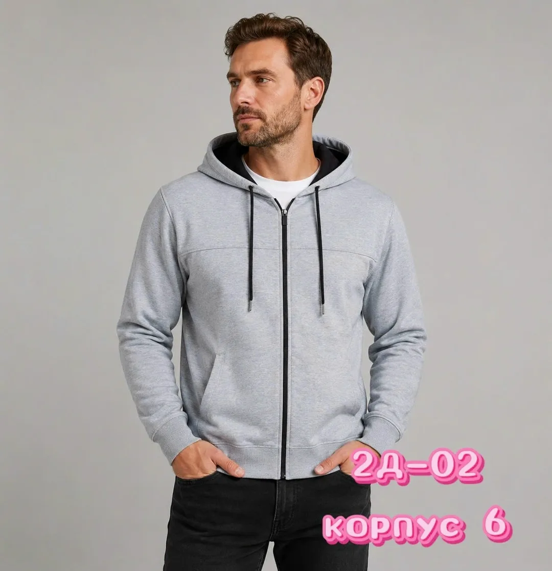 Толстовка из 100 хлопка — фото 5