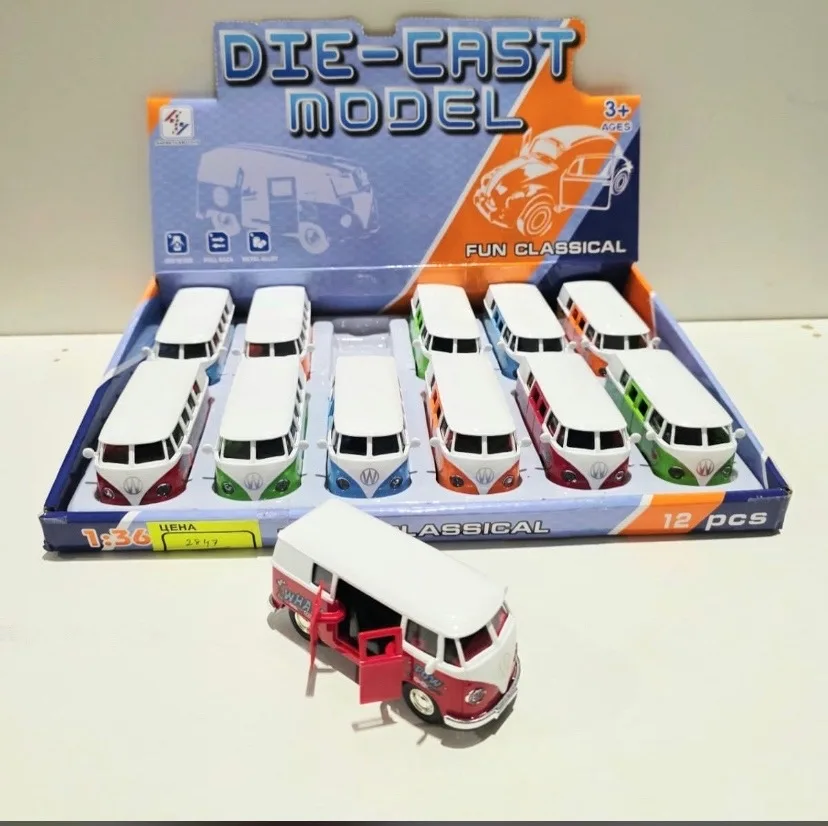 Мини-автобусы металлические, с открывающейся боковой дверью — фото 1