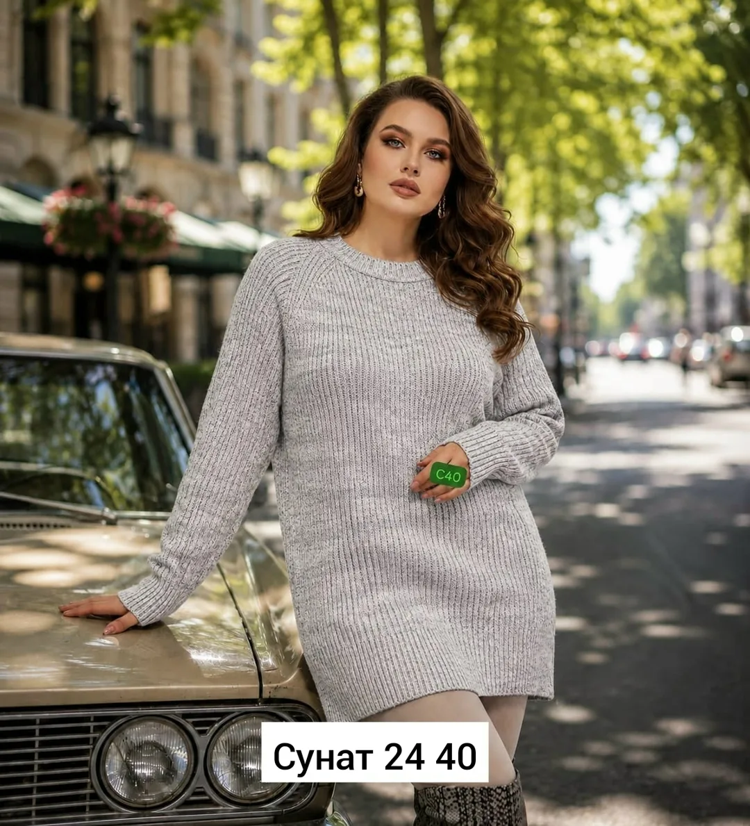 Туника, кашемир — фото 1