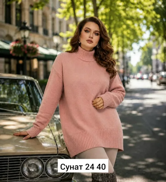 Свитер из натурального кашемира — фото 2