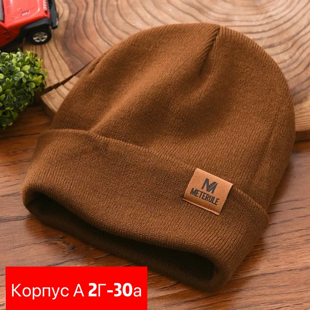 Шапка детская из хлопка — фото 2