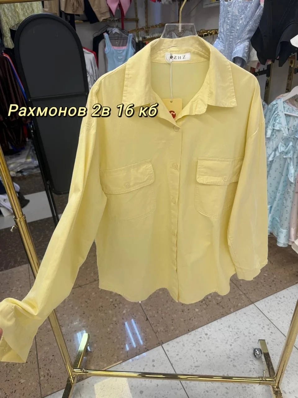 Рубашка из ткани — фото 4