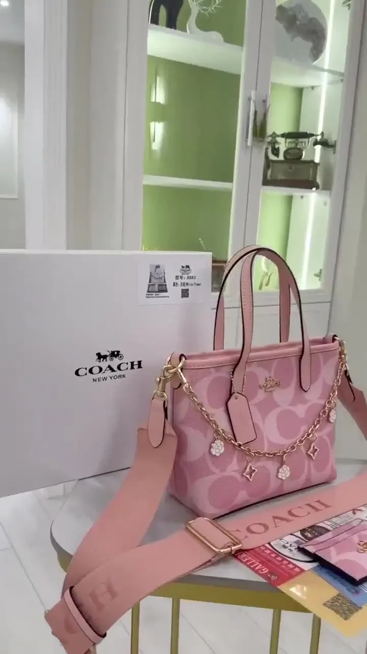 Набор сумок COACH из экокожи люкс — видео