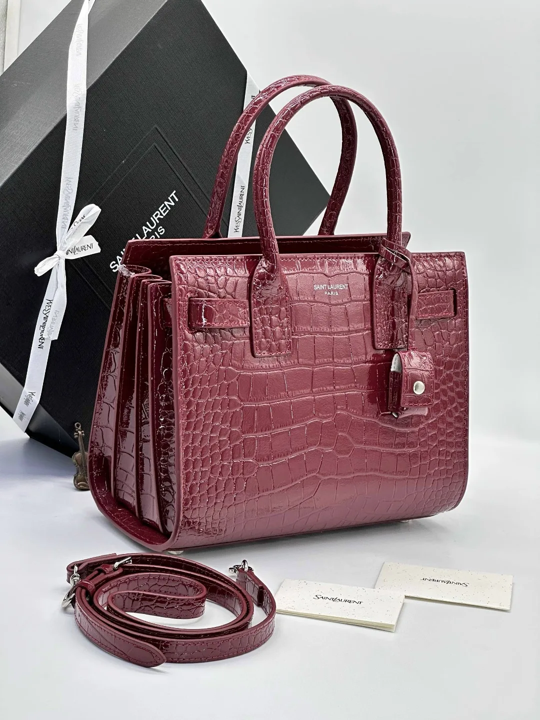 YSL Женская сумка из натуральной кожи — фото 2