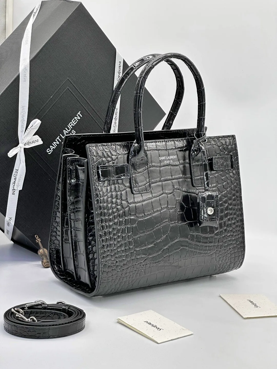 YSL Женская сумка из натуральной кожи — фото 3