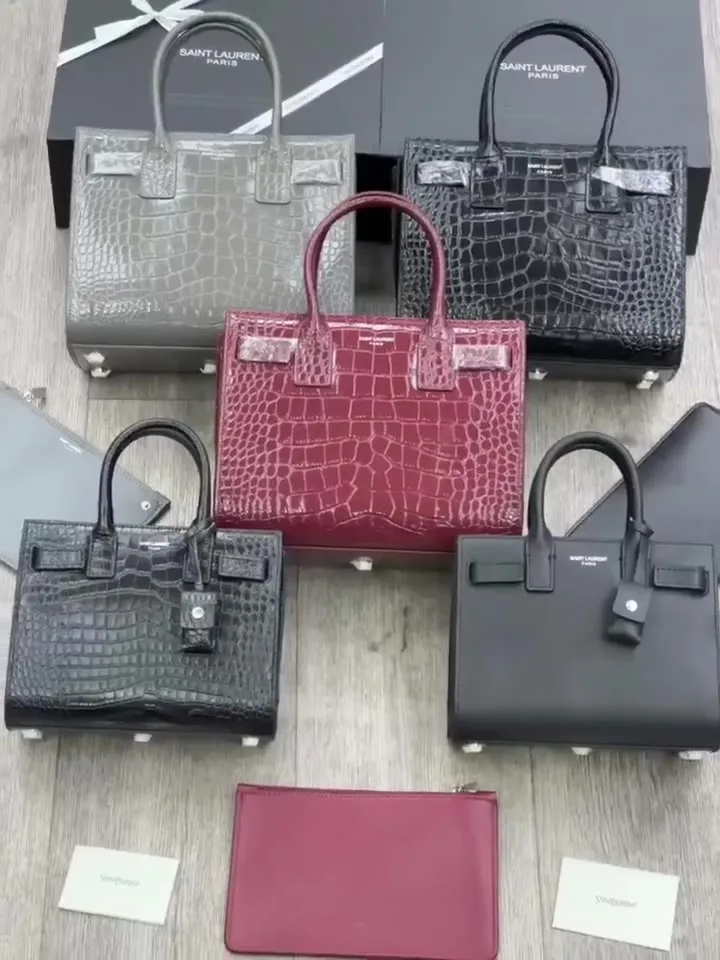 YSL Женская сумка из натуральной кожи — видео