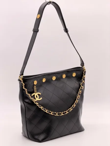 Chanel Кожаная сумка — фото 11