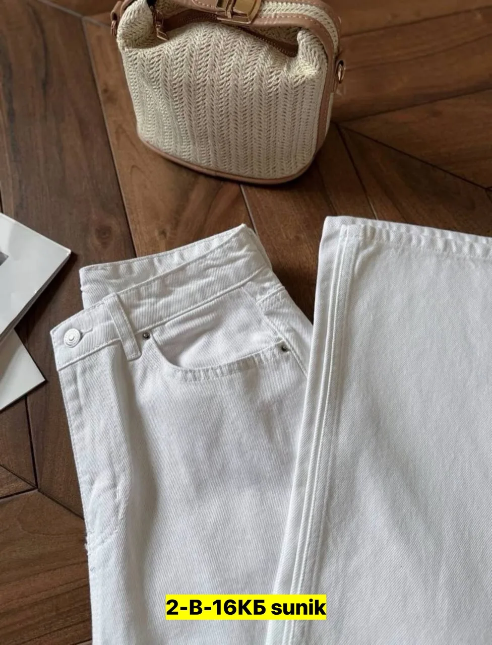 Джинсы из джинсовой ткани — фото 2