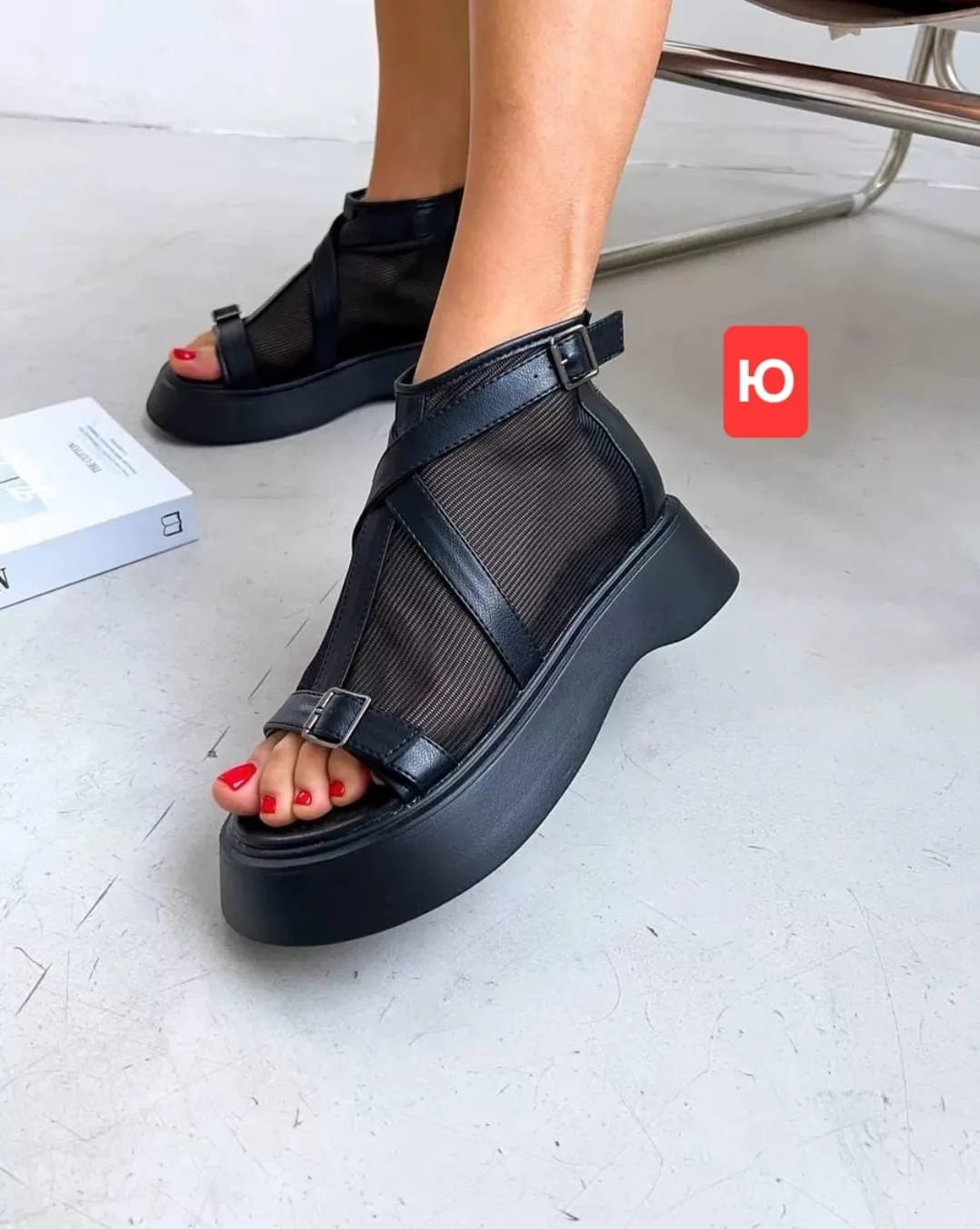 Босоножки сетка — фото 5