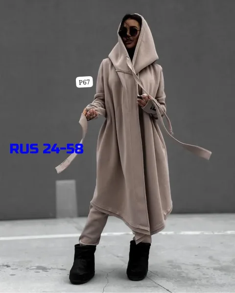 Теплый кардиган из мягкого флиса — фото 1