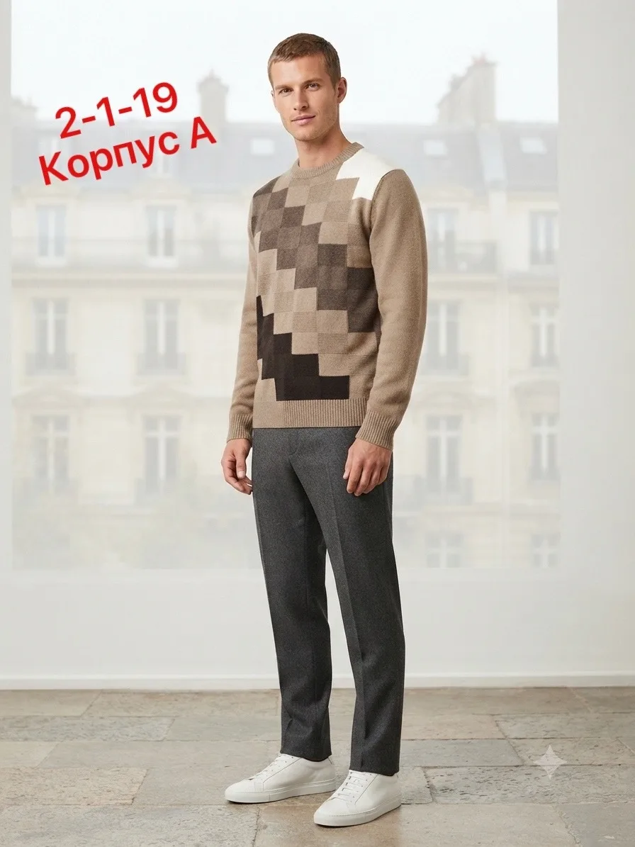 Свитер из акрила — фото 2
