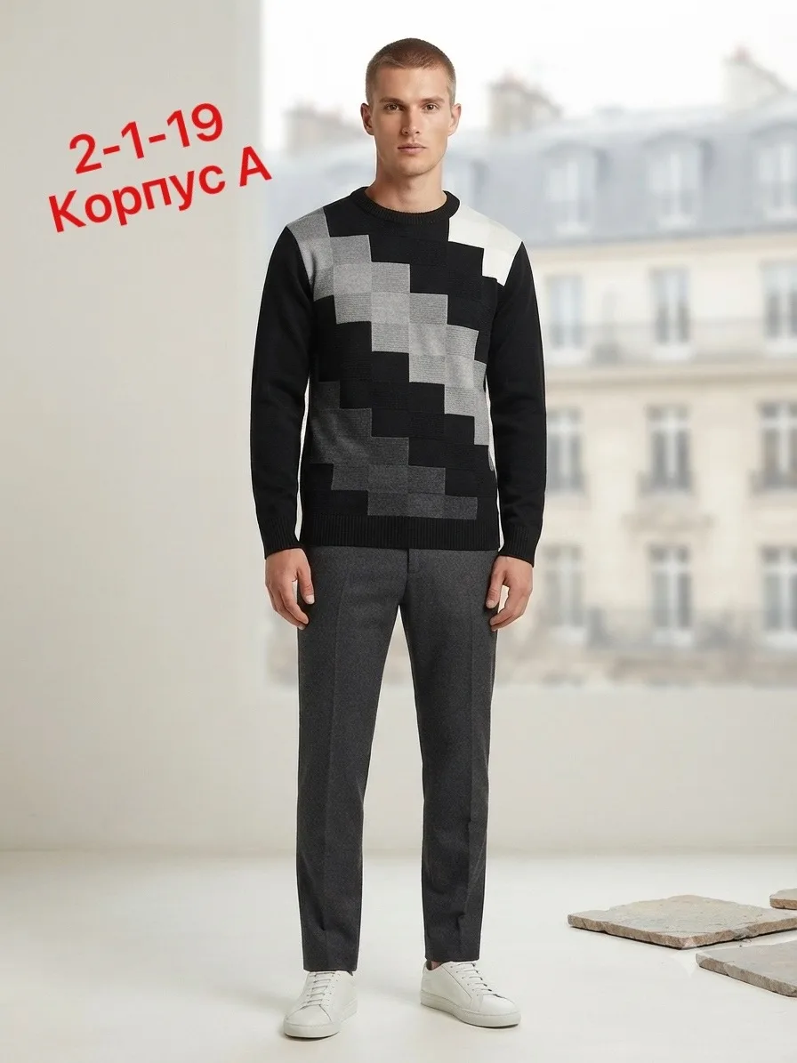 Свитер из акрила — фото 3