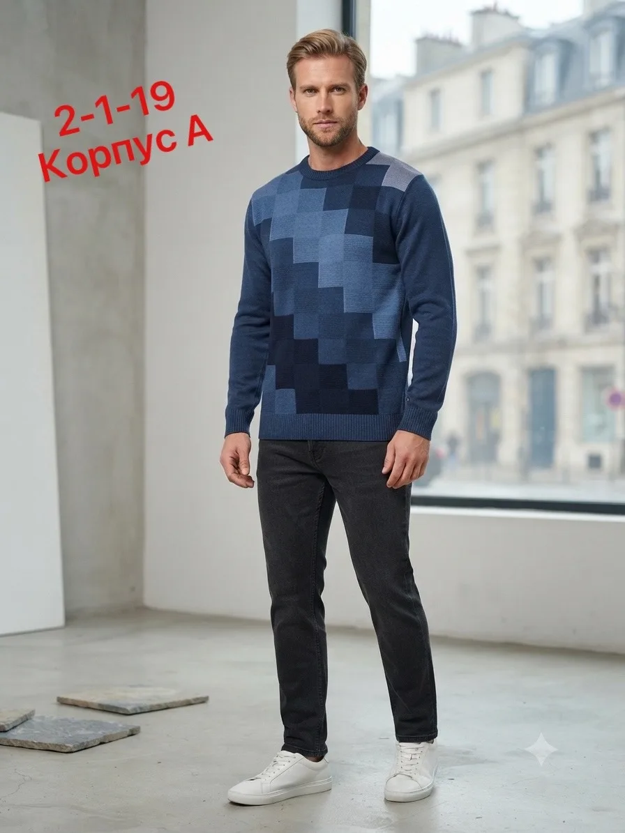 Свитер из акрила — фото 4