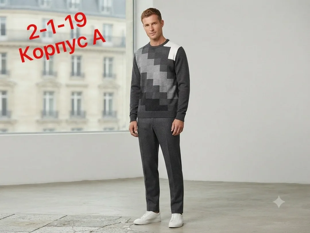 Свитер из акрила — фото 5