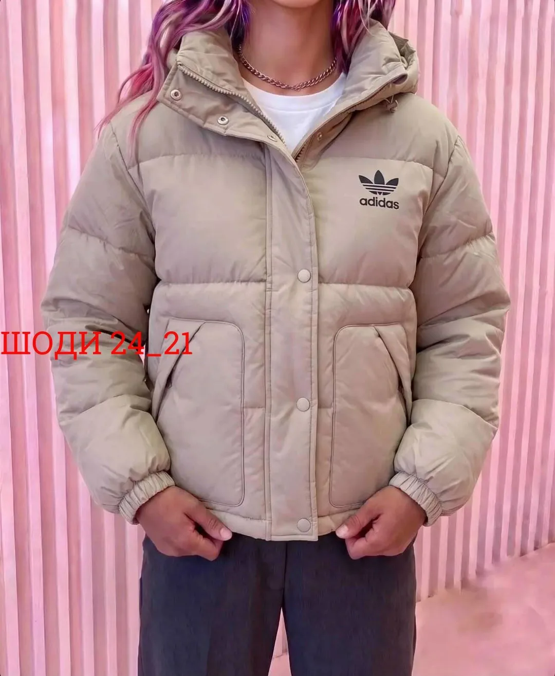 Лёгкая куртка из холлофайбера — фото 4
