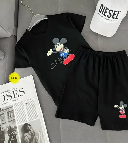 Костюм двойка из натурального хлопка — фото 14