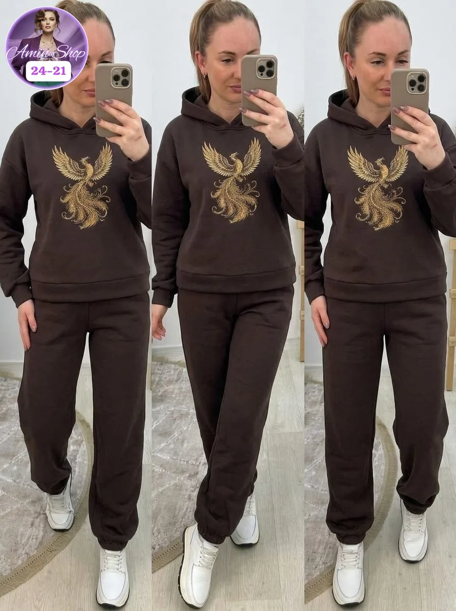 Костюм двойка из двунитки на флисе Двунитка на флисе — фото 1