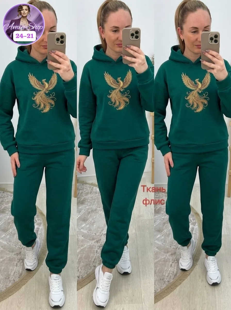 Костюм двойка из двунитки на флисе Двунитка на флисе — фото 2