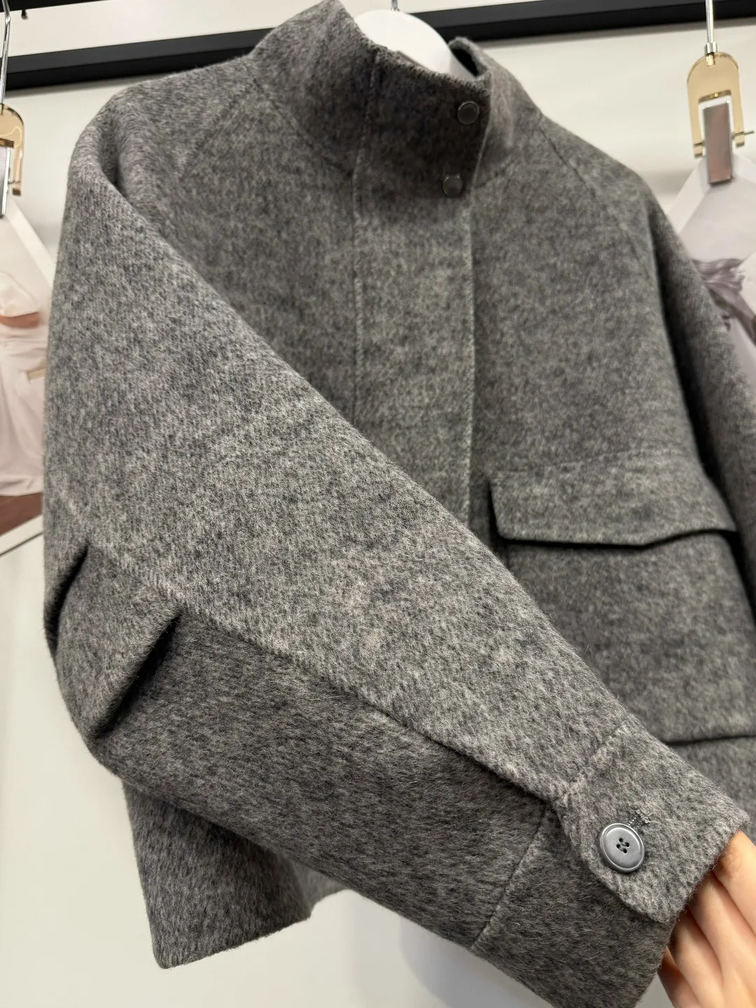 Стильное полупальто - бомбер — фото 2