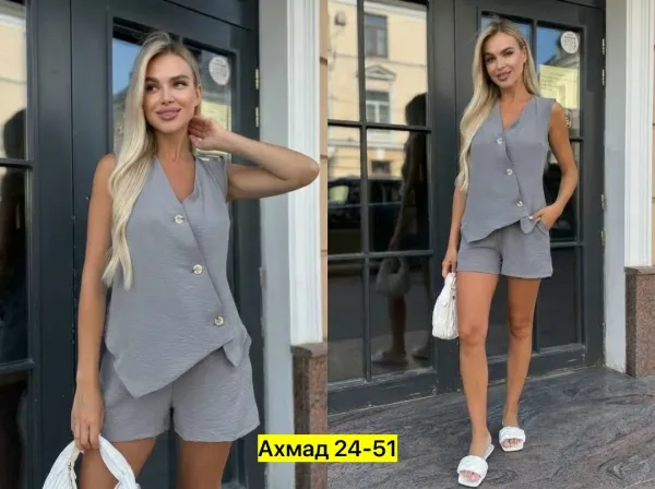 Костюм двойка из ткани хлопок (турчанка — фото 3