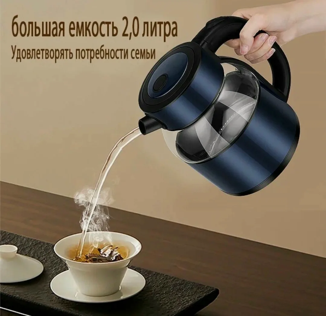 Чайник, стекло — фото 5