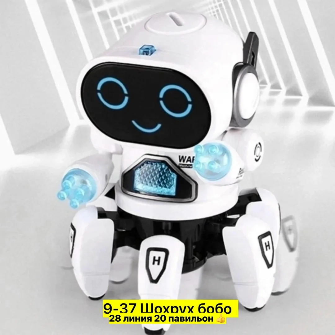 Интерактивная музыкальная игрушка в виде паука — фото 3