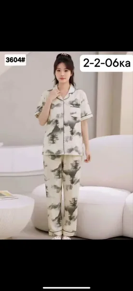 Пижама из хлопка — фото 9