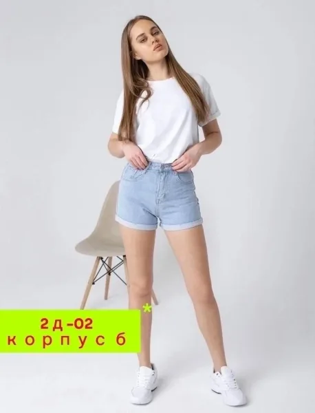 Летние шорты из натурального хлопка — фото 29