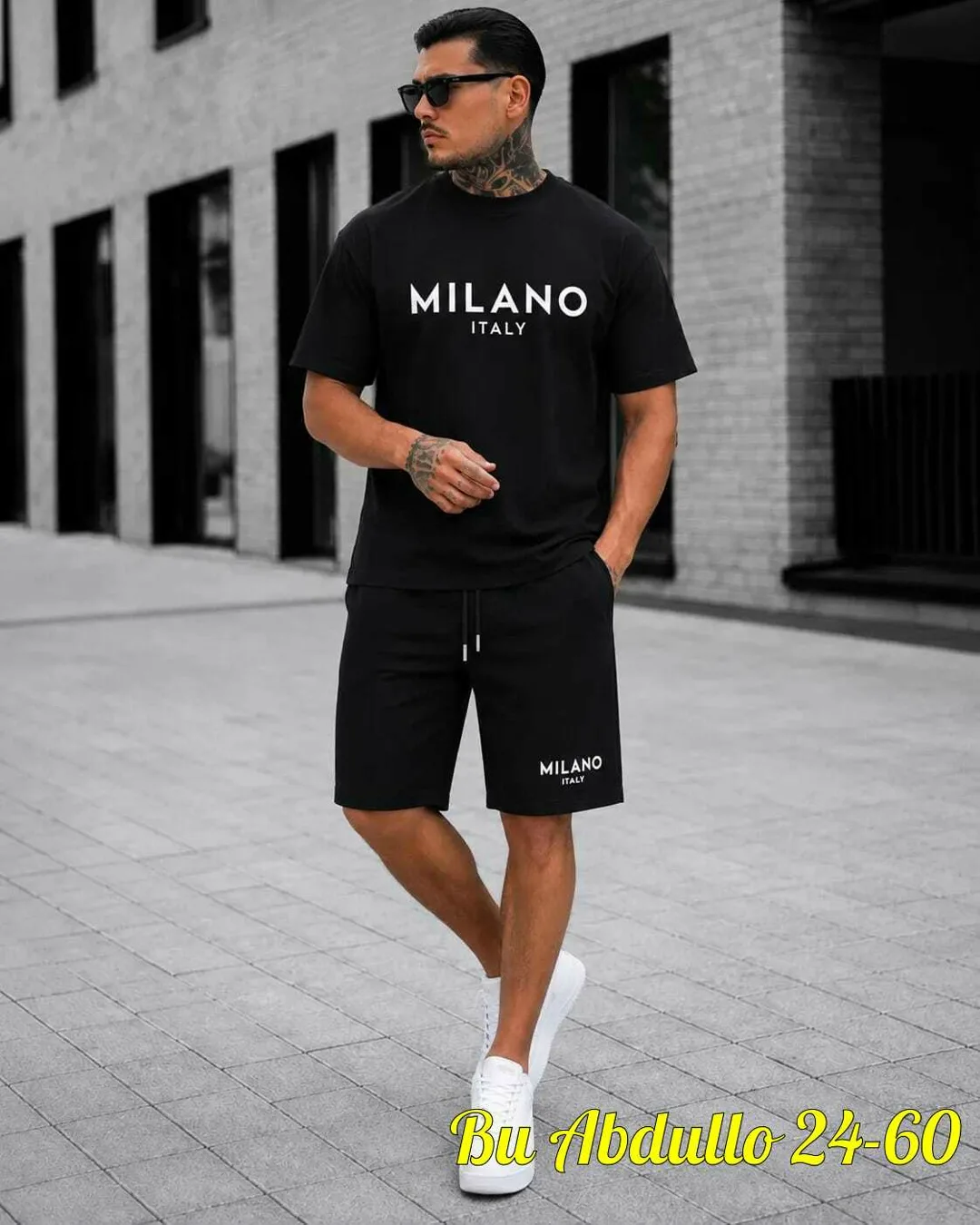 Костюм-двойка MILANO удобный и модный вариант на каждый день двухнитка — фото 1