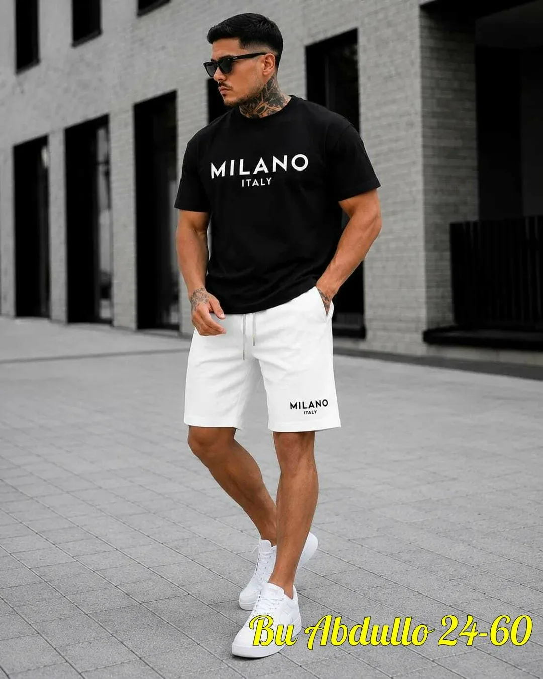 Костюм-двойка MILANO удобный и модный вариант на каждый день двухнитка — фото 3