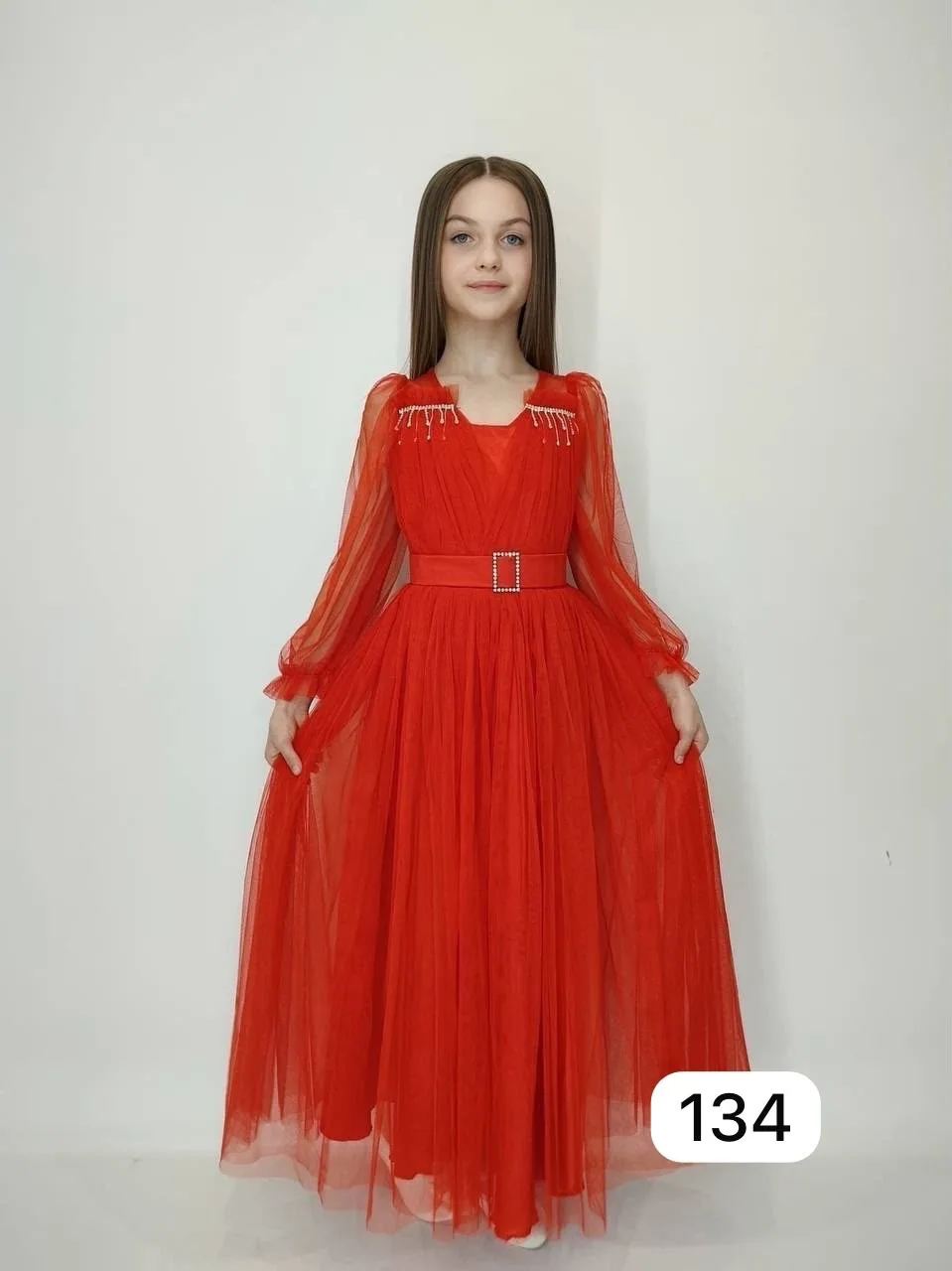 Платье из фатина — фото 1