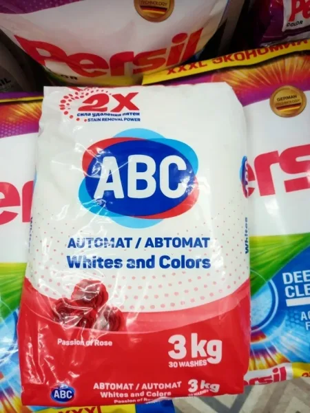 Порошок стиральный abc цветной и для белого — фото 4