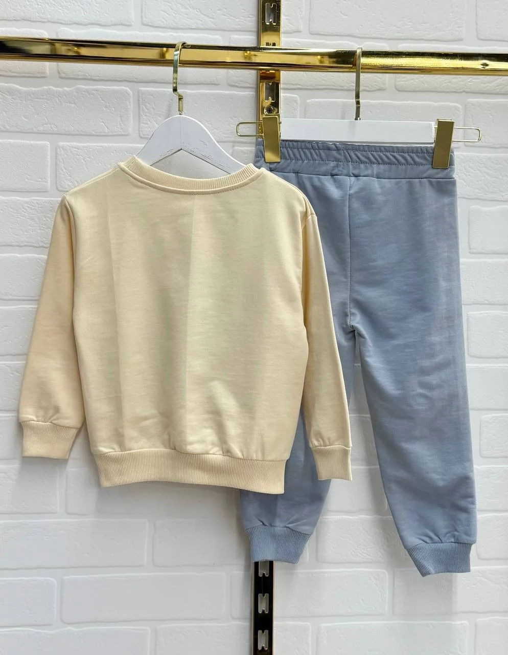 Детский костюм из двухнитки Голубой — фото 8