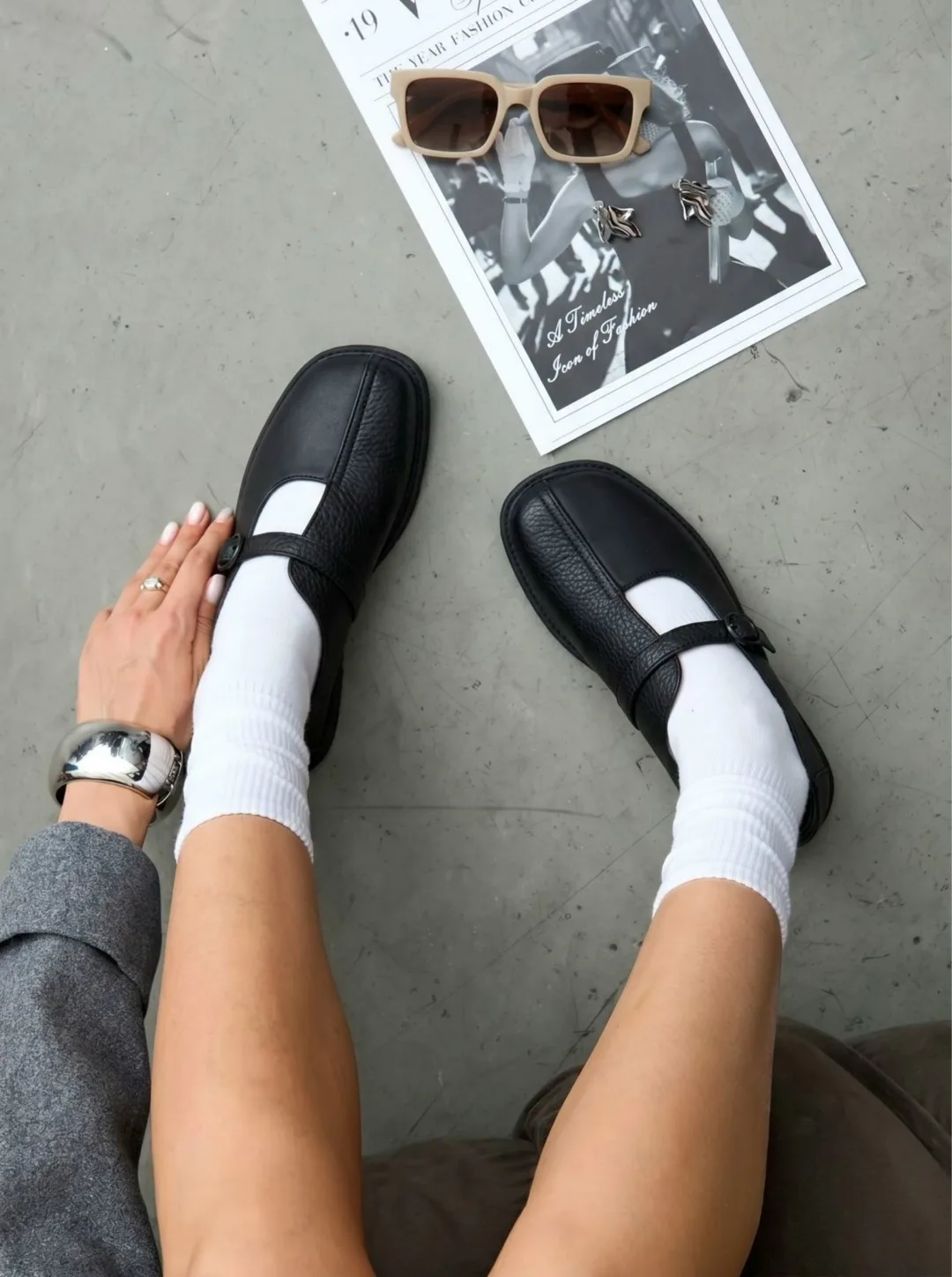 Лоферы из эко-кожи — фото 4