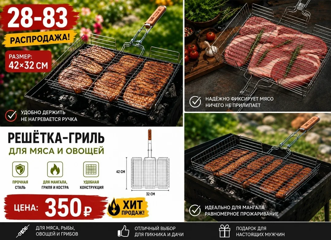 Удобная деревянная ручка