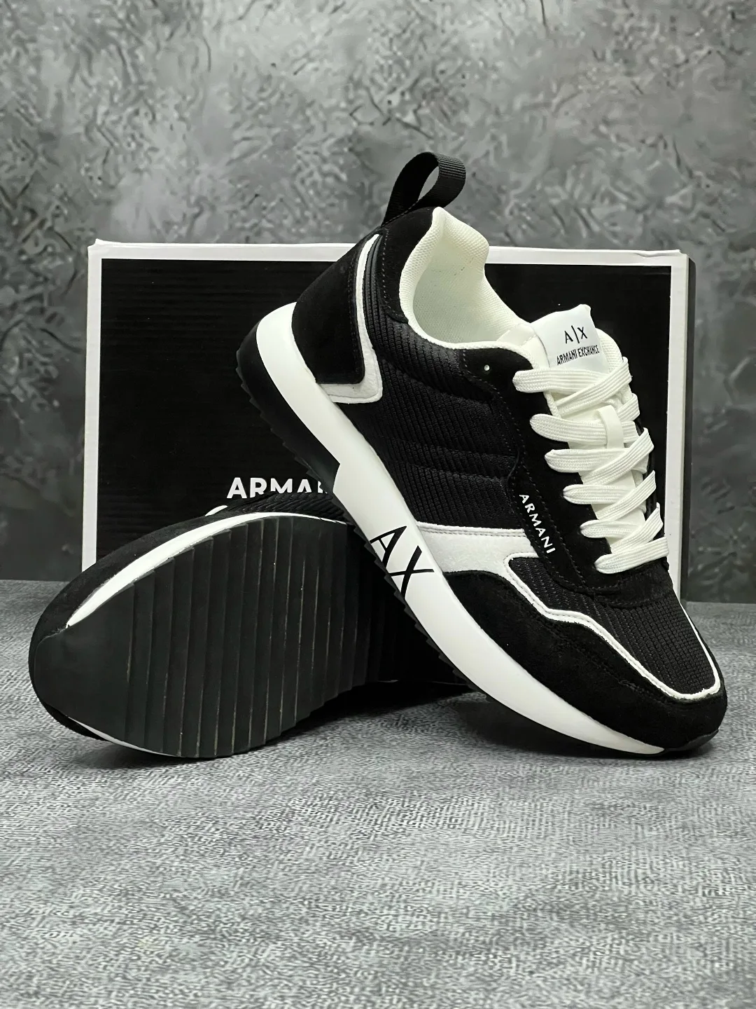 Мужские кроссовки Armani — фото 7