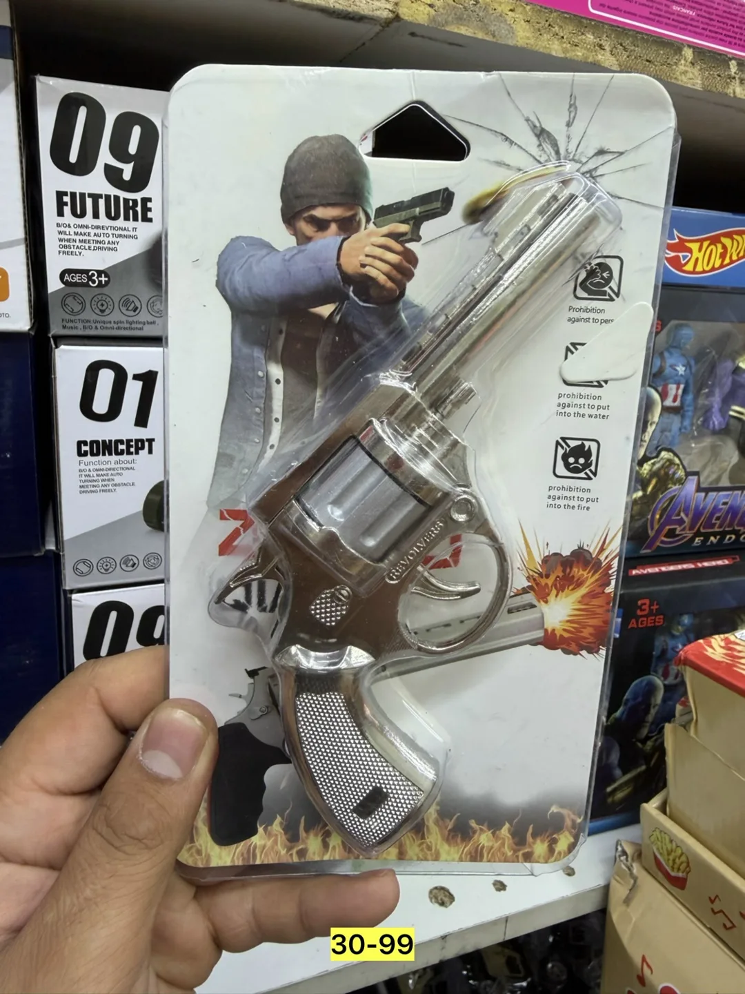 Игрушка из железа, пистолет — фото 2