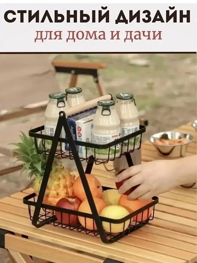 Корзина для хранения, фруктовница — фото 4