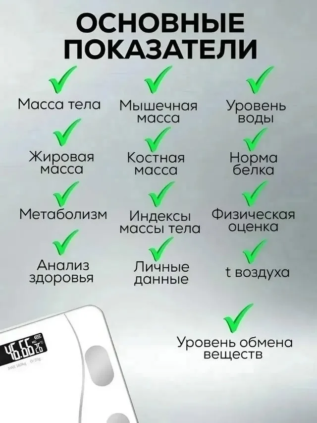 Рубашка Умные электронные диагностические весы — фото 4