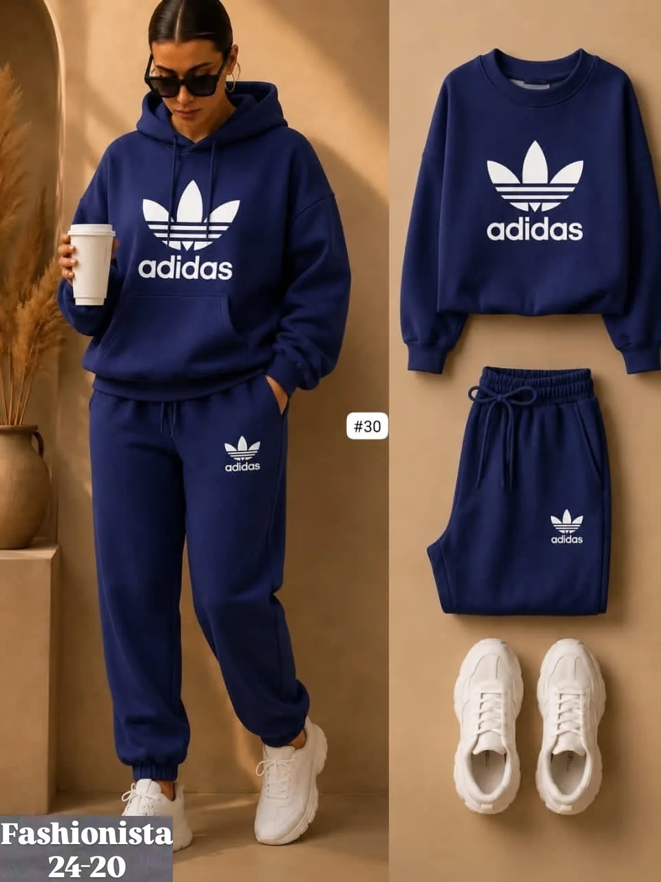 Спортивный костюм Adidas Синий — фото 2