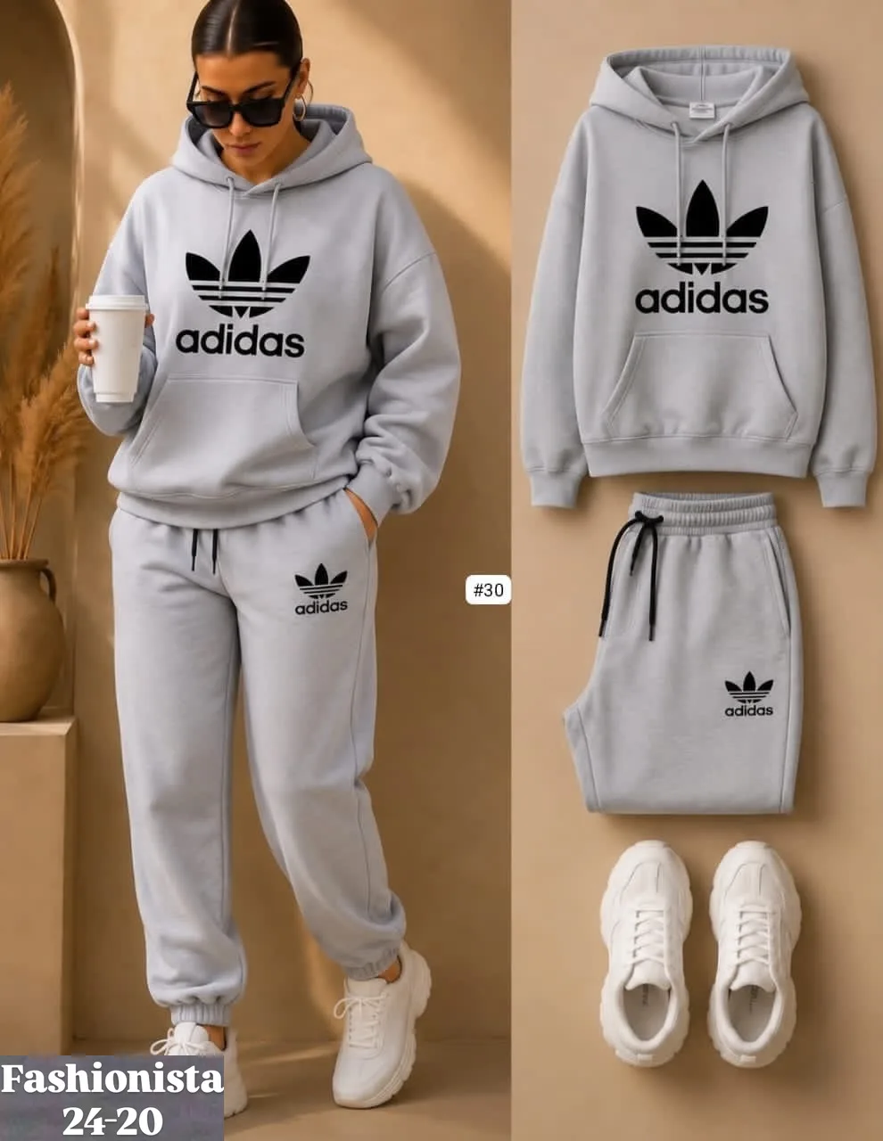 Спортивный костюм Adidas Синий — фото 4