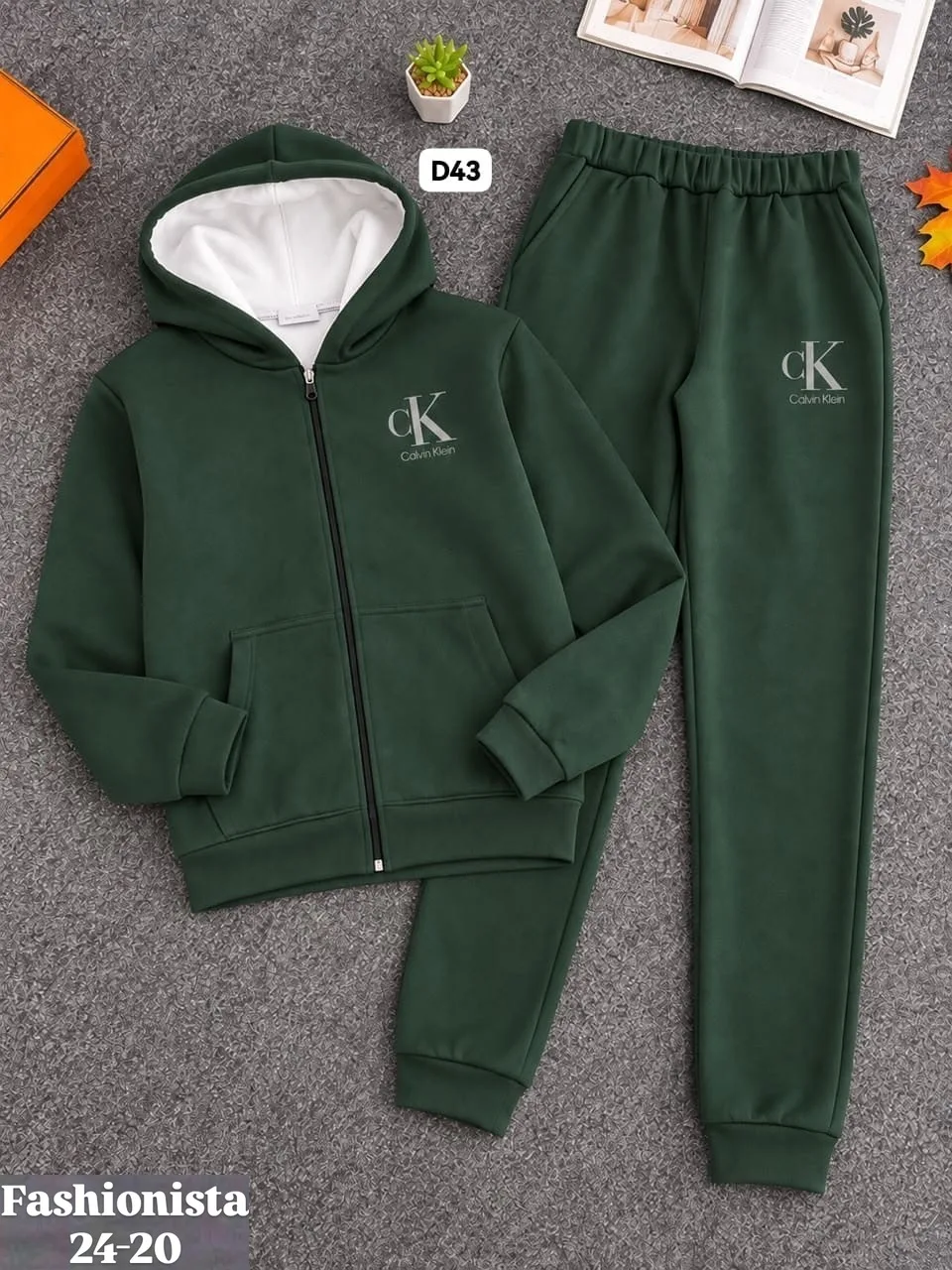 Спортивный костюм 2ка с мехом из флиса — фото 3