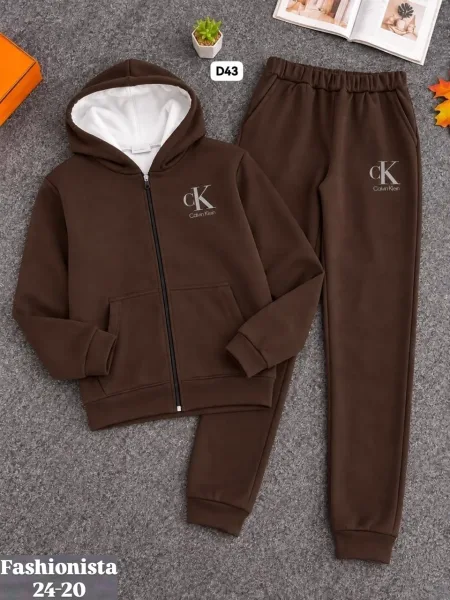Спортивный костюм 2ка с мехом из флиса — фото 4